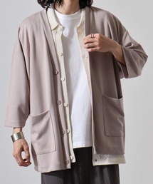 WS select 接触冷感クールポンチ 半端袖カーディガン