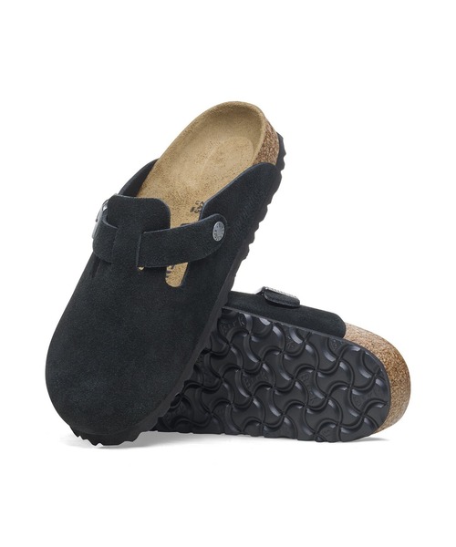 BIRKENSTOCK（ビルケンシュトック）の「BIRKENSTOCK/ビルケンシュトック Boston ボストン サンダル スエードレザー（サンダル・メンズ・ブラウン/ホワイト/ブラック/ベージュ/モカ・38/42/41/39/40/36/43/37）」の9枚目の写真