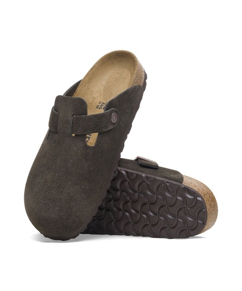 BIRKENSTOCK（ビルケンシュトック）の「BIRKENSTOCK/ビルケンシュトック Boston ボストン サンダル スエードレザー（サンダル・メンズ・ブラウン/ホワイト/ブラック/ベージュ/モカ・38/42/41/39/40/36/43/37）」の15枚目の写真