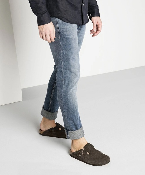 BIRKENSTOCK（ビルケンシュトック）の「BIRKENSTOCK/ビルケンシュトック Boston ボストン サンダル スエードレザー（サンダル・メンズ・ブラウン/ホワイト/ブラック/ベージュ/モカ・38/42/41/39/40/36/43/37）」の21枚目の写真