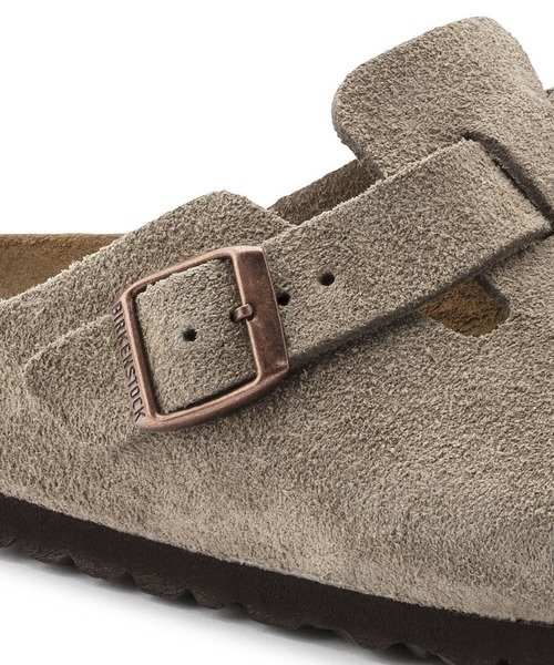 BIRKENSTOCK（ビルケンシュトック）の「BIRKENSTOCK/ビルケンシュトック Boston ボストン サンダル スエードレザー（サンダル・メンズ・ブラウン/ホワイト/ブラック/ベージュ/モカ・38/42/41/39/40/36/43/37）」の6枚目の写真