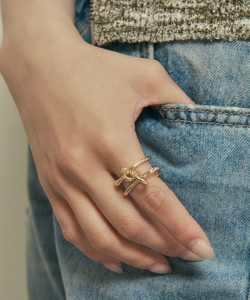 GOLDY（ゴールディ）の「リンキング メタル ハート リング（リング・レディース・ゴールド/その他/シルバー・FREE）」の15枚目の写真