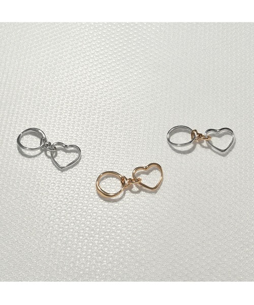 GOLDY（ゴールディ）の「リンキング メタル ハート リング（リング・レディース・ゴールド/その他/シルバー・FREE）」の11枚目の写真