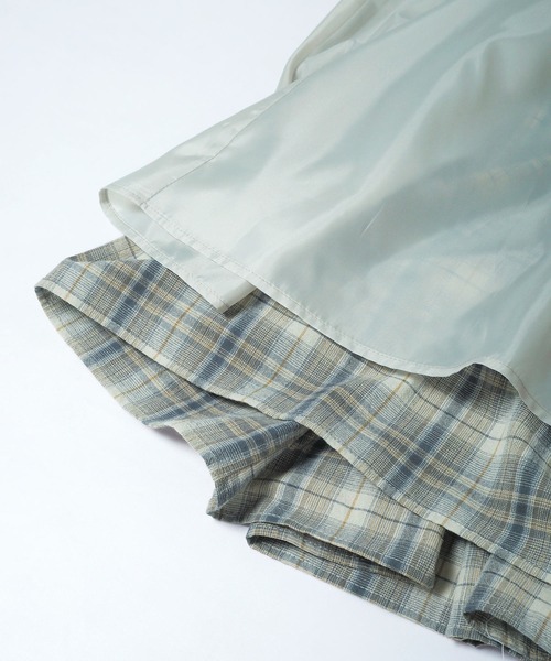 チェックギャザースカート（スカート）｜Crisp（クリスプ）