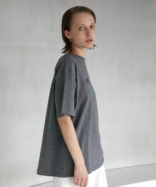 sew！LA PEAU DE GEM　Tシャツ セール】【LA PEAU DE GEM】スリーブタックロングスリーブT（T