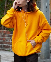 GILDAN（ギルダン）の「GILDAN/ギルダン 8.0ozヘビーブレンド オーバーサイズ プルオーバーパーカー 裏起毛（パーカー）」