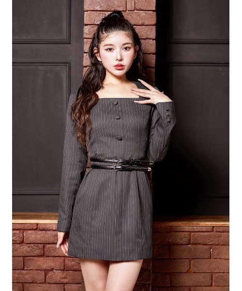 セール/ブランド古着】長袖ワンピース（ワンピース）｜Darich 