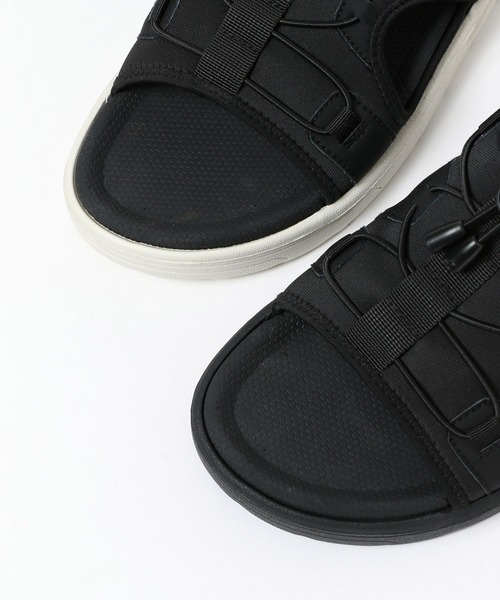 GLOBAL WORK(グローバルワーク)の「エアかるコードサンダル/129856(サンダル・メンズ・ブラック×ホワイト/ブラック・M/L)」の15枚目の写真