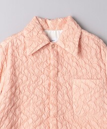 TOGA PULLA キルト ショートスリーブ シャツ TOGA PULLA（トーガ プルラ）の「＜TOGA PULLA＞キルト ショート