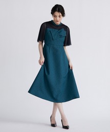 Maglie le cassetto（マーリエ ル カセット）の「キラットマトラッセ シアードッキングワンピース（ドレス）」