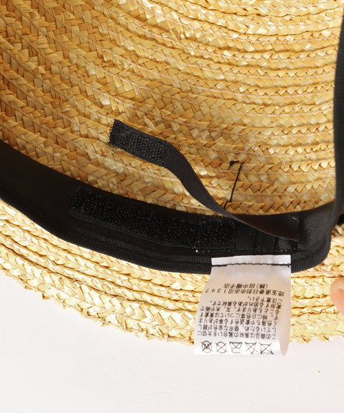 417 EDIFICE(フォーワンセブンエディフィス)の「田中帽子店 417別注 鬼麦カンカン帽(ハット・メンズ・ベージュ・MEDIUM/LARGE)」の13枚目の写真