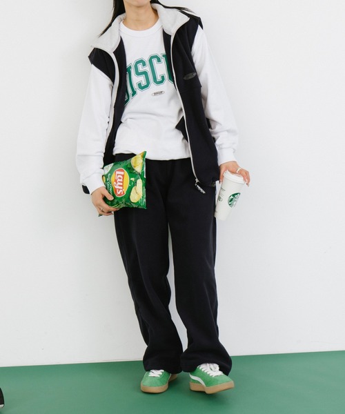 DISCUS(ディスカス)の「【DISCUS別注】フリースジョガーパンツ(スウェットパンツ・メンズ・ネイビー/ライトグレー/ブラウン・LARGE/MEDIUM)」の12枚目の写真