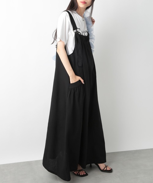 セール】【SETUP7】ジャンパースカートサロペット KNF090