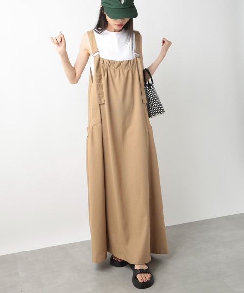 セール】【SETUP7】ジャンパースカートサロペット オーバーオール