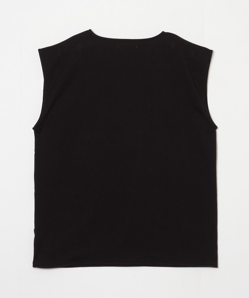 【セール】LIE PRINTED SLEVELESS TOP（Tシャツ/カットソー）｜G.V.G.V.（ジーヴィージーヴィー）