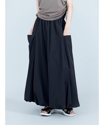 YORT（ヨート）の「【ストレッチ・UVカット・接触冷感】バルーンスカート（スカート）」