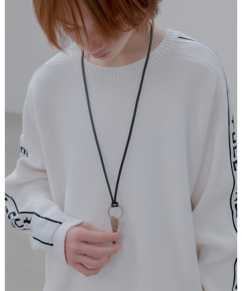 uniform experiment（ユニフォームエクスペリメント）の「LEATHER STRAP（ネックレス・メンズ・ブラック・FREE）」の3枚目の写真