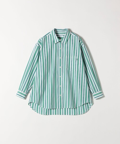 SHIPS any:〈洗濯機可能〉REPREVE レギュラーカラー ルーズ ポケット