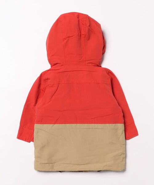 RUGGEDWORKS（ラゲッドワークス）の「切替マウンテンジャケット（その他アウター・キッズ・レッド/マスタード・80ｃｍ）」の3枚目の写真
