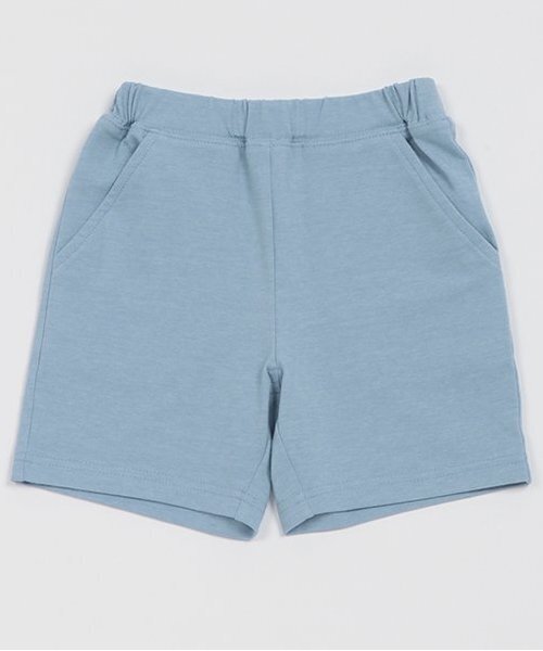 petit main(プティマイン)の「【プティプラ】GIRLSカットショーパン(スウェットパンツ・キッズ・オフホワイト/サックスブルー/レッド/ラベンダー・80cm/90cm/100cm/110cm/120cm/130cm)」の3枚目の写真