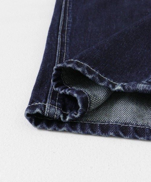 FORK&SPOON（フォークアンドスプーン）の「FORK&SPOON　ソフトツイストデニムインタックパンツ（デニムパンツ・レディース・アイボリー/ブラック/インディゴブルー・1/2）」の10枚目の写真