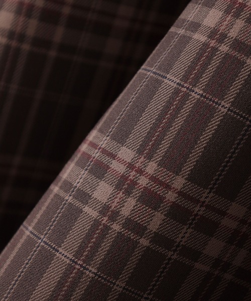 Honeys（ハニーズ）の「Ｖネックジャンスカ（ジャンパースカート・レディース・グレー系/ネイビー系/ブラウン系・SS/S/M/L/LL/3L）」の16枚目の写真