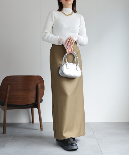 model：162cm 着用サイズ：F