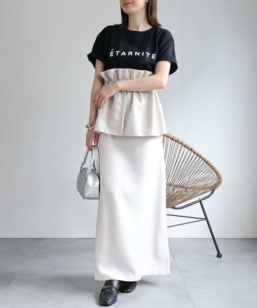 model：162cm 着用サイズ：F