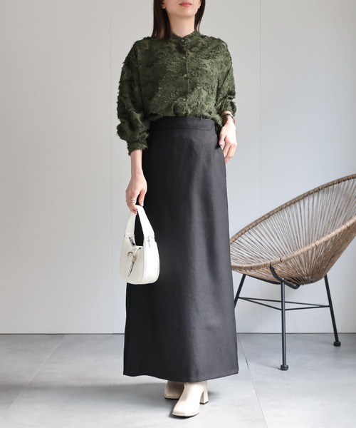 model：162cm 着用サイズ：F