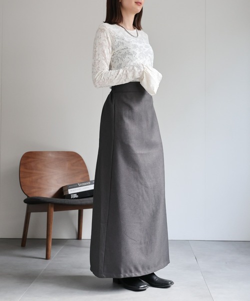 model：162cm 着用サイズ：F