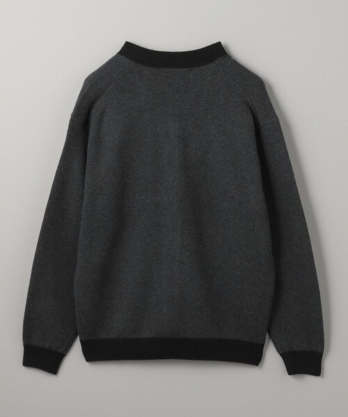 BEAUTY&YOUTH UNITED ARROWS(ビューティーアンドユースユナイテッドアローズ)の「メランジ トリム Vネック カーディガン ‐ウォッシャブル‐(カーディガン/ボレロ・メンズ・ダークグレー/ダークブラウン・L/M/S/XL)」の21枚目の写真