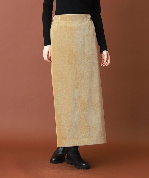 DRESSTERIOR（ドレステリア）の「コーデュロイイージースカート（スカート・レディース・ブラック/レッド系/ベージュ・34/36/38/40）」の7枚目の写真