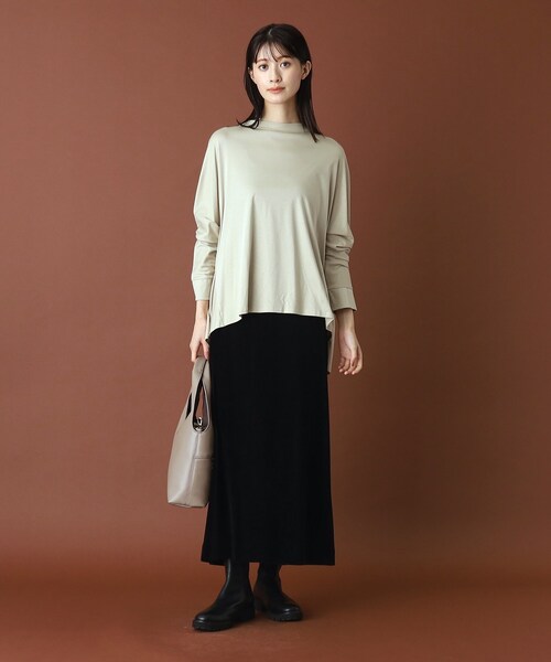 DRESSTERIOR（ドレステリア）の「コーデュロイイージースカート（スカート・レディース・ブラック/レッド系/ベージュ・34/36/38/40）」の10枚目の写真