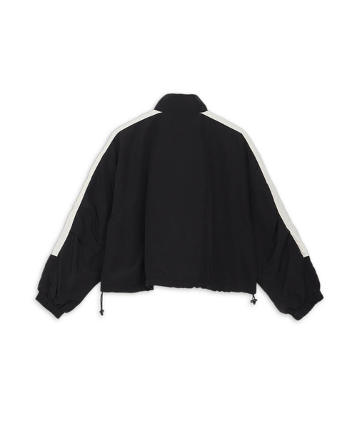 PUMA（プーマ）の「PUMA プーマ ウィメンズ CORE HERITAGE ウーブン トラックジャケット CORE HERITAGE（ブルゾン・レディース・ブラック/オフホワイト・SMALL/X-LARGE/MEDIUM/LARGE）」の6枚目の写真