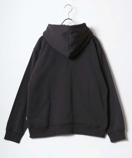 DISCUS(ディスカス)の「2025AW DISCUS/ディスカス 裏起毛ボア スウェット フルジップパーカー フーディー レディース メンズ トレーナー(パーカー・メンズ・アッシュグレー/グレー/ブラック/スミクロ/ネイビー・M/L/XL)」の11枚目の写真