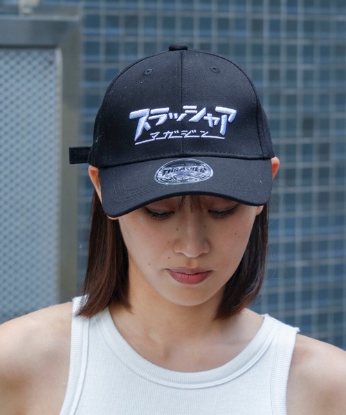 若者に人気のブランド セール】THRASHER 6P DAD CAPスラッシャーロゴ刺繍デザイン ホビーラジコン