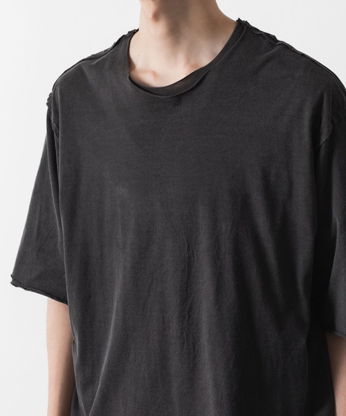 80/2 ピマコットンジャージー オーバーサイズド レイヤードS/S 80/2 ピマコットンジャージー オーバーサイズド レイヤードS/S