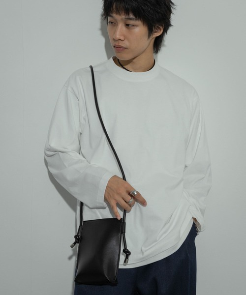 SENSE OF PLACE by URBAN RESEARCH（センスオブプレイスバイアーバンリサーチ）の「standard ロングスリーブカットソー（Tシャツ/カットソー・メンズ・ホワイト/イエロー/ブルー・MEDIUM/LARGE）」の11枚目の写真