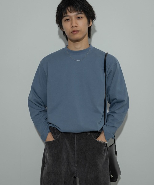 SENSE OF PLACE by URBAN RESEARCH（センスオブプレイスバイアーバンリサーチ）の「standard ロングスリーブカットソー（Tシャツ/カットソー・メンズ・ホワイト/イエロー/ブルー・MEDIUM/LARGE）」の13枚目の写真