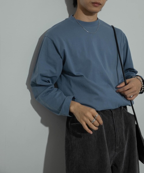 SENSE OF PLACE by URBAN RESEARCH（センスオブプレイスバイアーバンリサーチ）の「standard ロングスリーブカットソー（Tシャツ/カットソー・メンズ・ホワイト/イエロー/ブルー・MEDIUM/LARGE）」の15枚目の写真