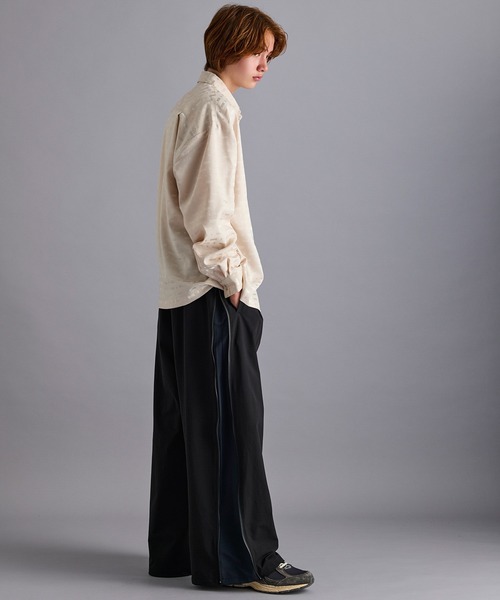 グリッタージャガードシャツ グリッタージャガードシャツ （ブラック（01））