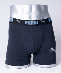 PUMA | PUMA プーマ 大人用 コットンベア 3D CAT ワンポイント ボクサーパンツ 前開き ブランドロゴ 快適インナー トランクス 肌着 下着(ボクサーパンツ)