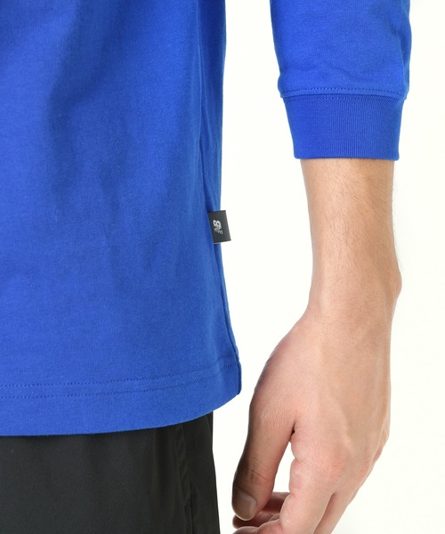 NEW BALANCE（ニューバランス）の「ダイアモンドアスレチックス　ロングスリーブTシャツ（Tシャツ/カットソー・メンズ・ホワイト/ブルー・SMALL/MEDIUM/LARGE/X-LARGE/XX-LARGE）」の19枚目の写真