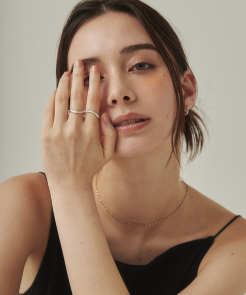 ciite'(シーテ)の「ウェーブダブルリング(リング・レディース・ゴールド/シルバー・FREE)」の19枚目の写真