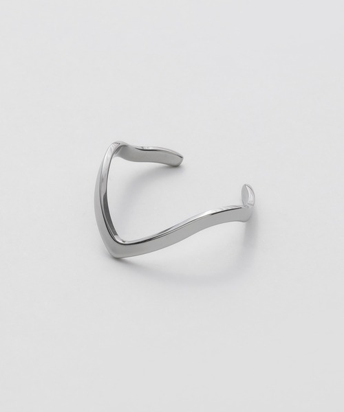 ciite' surgical stainless(シーテサージカルステンレス)の「【 金属アレルギー対応 】 Vモチーフリング サージカルステンレス(リング・レディース・ゴールド/シルバー・FREE)」の16枚目の写真