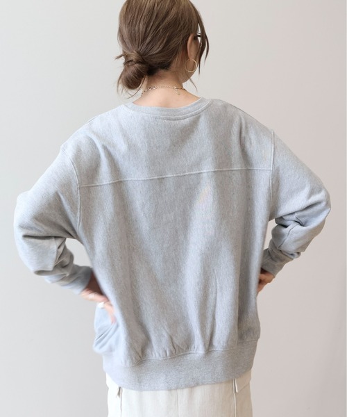 AMERICAN HOLIC(アメリカンホリック)の「Liberty Parkロゴ刺繍スウェット2(スウェット・レディース・グレー系その他・M/L)」の5枚目の写真