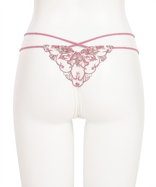 Amazon.co.jp: Ravijour廃盤BLACKレースC65-70水玉Tバック