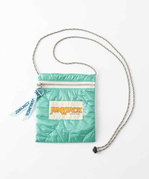 JOURNAL STANDARD（ジャーナルスタンダード）の「【MALL/モール】JUNKPACK サコッシュ（ショルダーバッグ・メンズ・ブラック/カーキ/サックスブルー/イエロー・FREE）」の5枚目の写真