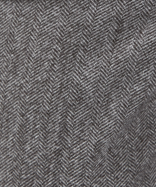 ABAHOUSE GRAY（アバハウスグレイ）の「【秋冬生地/セットアップ対応】ヘリンボーン柄 ニット スラックス パンツ（スラックス・メンズ・ネイビー/グレー/グレイッシュベージュ・48/50/44/46）」の5枚目の写真