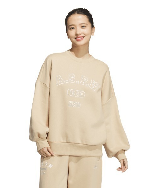 アディダス adidas W CLG 裏起毛 クルースウェット（スウェット